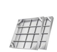 Stainless Steel Sand Pit Cover Plate 80x80x5cm Grat for Outdoor Sandbox Heavy Du 1 Piece Design Weather Resistant Perfect for Kids' Play Areas