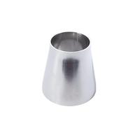 Stainless Steel Sanitary Concentric Reducer - 19mm to 133mm OD Pipe Size Range for Brewing and Food Processing(45mm to 51mm)