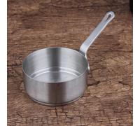 Stainless Steel Sauce Pan, 1/3Pcs Small Non-Stick Milk Pan S L Size Saucepan Boiling Pan Tea Pan for Kitchen, Baking(L)
