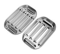 Stainless Steel Sausage, Making Steel Ham Hot 4 Cavity for Homemade Dogs Mould Baby Food Supplement ToolsIrregular Shape Baking Pan Dog Shaped Bread Tools 20 13 (#1)