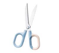Stainless Steel Scissors Ergonomic Grip Rustproof Fabric Shears for Smooth Cutting Sewing School and Sewing