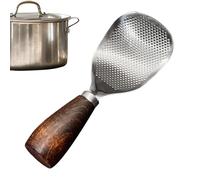 Stainless Steel Scoop Standing Kitchen Tools - Meal Server, Single Cereal Ladle for Dorm Camping, Rice Paddle Spoon Heat Resistant with Polished Face, Cookware, Sushi Shovel for Kitchen Dining
