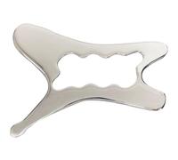 Stainless Steel Scraper Board, Body Scraper Massage Muscle, Fascia Scraper Board Made of 304 Stainless Steel, Back Massager, Shaving Board, Facial Muscle Scraper Tool, Body Massage Plate, for Arms