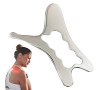 Stainless Steel Scraping Board - Body Massage Tool, Facial Muscle Plate | 304 GUA SHA Recovery Board, Therapys Pressure Relief Device