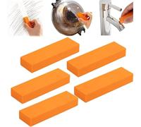 Stainless Steel Scratch Eraser, Sink Stain Scratch Remover, Reuse Magic Rust Limescale Erasers, Multifunctional Kitchen Stains Cleaning Eraser, for Household Cleaning Tools (5pcs)
