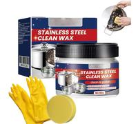 Stainless Steel Scratch Remover for Appliances, 2025 New Multi-purpose Kitchen Cleaner, Magical Stainless Steel Cleaning Paste for Grease, Stoves, Oven, Sink (1)