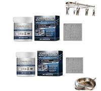 Stainless Steel Scratch Remover Kit, 100g All-Purpose Scratching Remover Paste, Restores Like-New Finish, for Fridge Stove Faucet Appliance Aluminum Restoration Maintenance