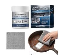 Stainless Steel Scratch Rust Remover Paste, 100g Multi-Purpose Scratch Remover Paste, Stainless Steel Scratches Repair Kit For Oven, Sink, Pots and Pans