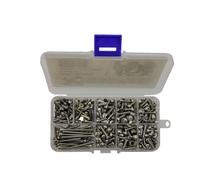 Stainless Steel Screw Set Screw Box RC Repair Tool Kit RC Upgrade Parts for TRAXXAS 1/10 E-REVO Summits RC Car