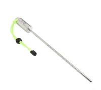 Stainless Steel Scuba Diving Bottle Knocker for Underwater Signaling & Buddy Communication - 316 Marine-Grade, 31.5 cm Rod with Lobster Claw(D)