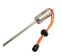 Stainless Steel Scuba Diving Bottle Knocker for Underwater Signaling & Buddy Communication - 316 Marine-Grade, 31.5 cm Rod with Lobster Claw(C)