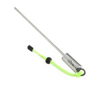 Stainless Steel Scuba Diving Bottle Knocker for Underwater Signaling Buddy Communication - 316 Marine-Grade 31.5 Cm Rod with Lobster Claw Tip Compatible with Scuba and Snorkeling(E)