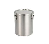 Stainless Steel Sealed Canister for Kitchen Use to Store Coffee Beans Ground Coffee Tea Flour Sugar and Other Dry Food Items (1000ML/)
