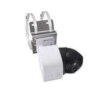 Stainless steel security camera bracket with various outdoor wall mount corner brackets for durability