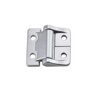 Stainless Steel Self Closing Reversible Door Hinge 270 Degree Torque Hinge Friction Stay Zinc Alloy(Silver,0.9NM Torque)