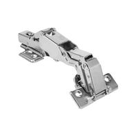 Stainless Steel Self Closing Reversible Door Hinge 4pcs 175Degree Cabinet Hinges Hydraulic Damp Buffer Concealed Furniture Adjustable Cold Rolled Steel Dampers