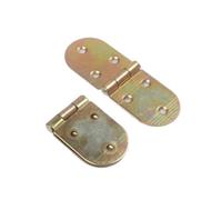 Stainless Steel Self Closing Reversible Door Hinge 4pcs Embedded Flip Hinge 180Degree Furniture Accessory