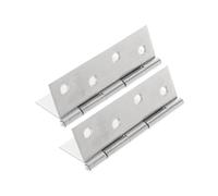 Stainless Steel Self Closing Reversible Door Hinge 6pcs Stainless Steel Hinges for Cabinet Doors Silver Door Hinge Ball Bearing Window Hardware Accessories