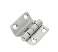 Stainless Steel Self Closing Reversible Door Hinge CL252 Three Fold Door Hinge Industrial Distribution Box(Stainless Steel)