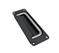 Stainless Steel Self Closing Reversible Door Hinge Embedded Reset Handle Folding Invisible
