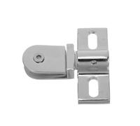 Stainless Steel Self Closing Reversible Door Hinge Zinc Alloy Heavy Duty Pivot Hinge Dual Direction Opening Glass Hinges Clamp