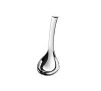 Stainless Steel Serving Spoon Solid Silver Color Cooking Spoons with Long Handle Multipurpose Kitchen Spoon Spatula Tool Stainless Steel Spatula Dishwasher Safe