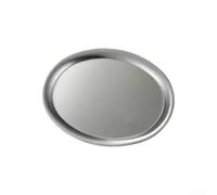 Stainless Steel Serving Tray Oval Platter Mirror Polish 304 Grade Silver Plate for Restaurant Home BBQ Small 20x14cm(Small)