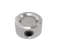 Stainless Steel Shaft Collar Ring 8 mm for T8 Threaded Spindle, Precise Locking Nut to Prevent Backlash on 3D Printers, Robust Clamping Ring for Z Axis and Linear Guides in CNC Machines