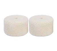 Stainless Steel Shank Classical Hammer Head Felt Drum Pedal Beater Set, Dual Felt Pads for Bass Drum Pedal, Durable Replacement Beater for Drum Kit (Hammer)