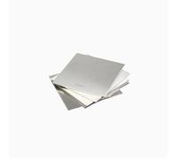Stainless Steel Sheet Stainless Steel Plate Square Zero Cut Drawing Surface(100x100mm 2pcs,3.0mm)