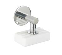Stainless Steel Shiny Soap Holder with Magnet and Turbo-Loc Wall Mount for