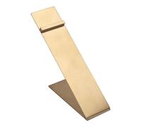 Stainless Steel Shoe Display Stand Rack Holder for Shoe Shop Clothing Store Titanium, 20x12x4.5 cm