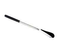 Stainless Steel Shoe Horn - Heavy-Duty Rust-Proof Steel, Ergonomic Long Shoehorn, Back-Saving Dressing Tool, Athletic Sneaker Aid, Pregnancy Accessory | Comfortable Grip Assist