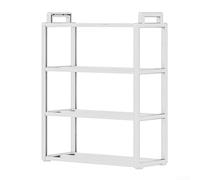 Stainless Steel Shoe Rack 45.5cm Multi-Layer Widening Storage Organizer
