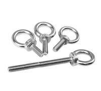 Stainless Steel Shoulder Eye Bolt M3-M20 Metric with Nut - Durable Lifting Hardware Kit(5 M18 x 28mm)