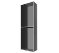 Stainless Steel Shower - 27.5"x11"x4.9" Square Flush Mount Toiletry Storage, Modern Bathroom Shelf for nized Shower & Bath Essentials, Durable & Stylish Design