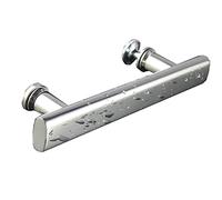 Stainless Steel Shower Door Handle - 350mm Bathroom Glass Push Pull Bar, Durable Grab Replacement Knob for Easy Access and Modern Decor (350mm)