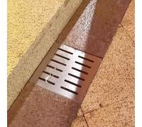 Stainless Steel Shower Drain Cover, Square Grate Grille Stopper for Efficient Drainage in Bathroom and Basement, Durable Sewerage Diverter Replacement