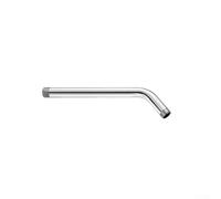 Stainless Steel Shower Head Extension Arm with Straight and Angled Adjustable Design, G1/2 inch Connection Fits Low or High Pressure Showers, for Enhanced Overhead Water Flow Experience(20cm)