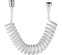 Stainless Steel Shower Hose, 1.5/2/3m Telescopic Spiral Spring Hose Toilet Bidet Sprayer Telephone