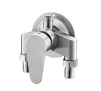 Stainless Steel Shower Mixer Tap Wall Bathroom Faucet