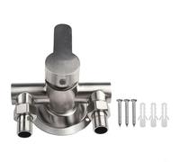 Stainless Steel Shower Mixer Valve for Hot and Cold Water Wall Mounted with Ceramic Cartridge and G1/2 Inch Thread