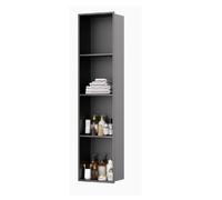 Stainless Steel Shower, No Tiles Required, Bathroom Wall nizer for Storage, Gray, 120x28cm - Perfect for Shower or Bathroom Shelving Solutions