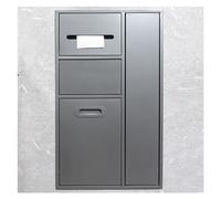 Stainless Steel Shower - Recessed Bathroom Storage for Toiletries & Essentials, Durable nizer for Spa & Shower, Sleek Modern Design for a Clean Look
