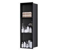 Stainless Steel Shower, Wall-Mounted Shelving for Modern Bathroom, Tile-Free Design, Ele Space Saver for Slish Showers and Baths