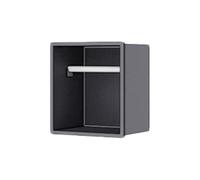 Stainless Steel Shower, Wall-Mounted Storage Shelves for Bathroom, No Tile Needed, Waterproof nizer Shelves, Built-in Trash Bin for Space-Saving Solutions