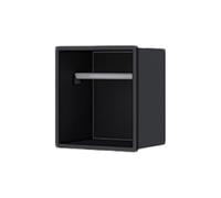 Stainless Steel Shower, Wall-Mounted Storage Shelves for Bathroom, No Tiles Needed, Waterproof nizer Shelves, Built-In Trash Bin for Easy Installation