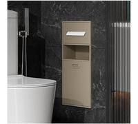 Stainless Steel Shower, Waterproof Wall-Mounted nizer for Soap & Toiletries, Space-Saving Sto Solut for Bathroom tials