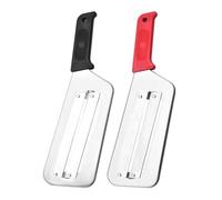 Stainless Steel Shredder Knife, Stainless Steel Dual Blade Julienne Cutter, Cabbage Shredder Kitchen Grater Slicer, Suitable for Kitchen Vegetables