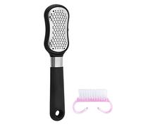 Stainless Steel -Sided Foot File Dead Skin Calluses Keratin Detachable Washable Care Tool for Beginners